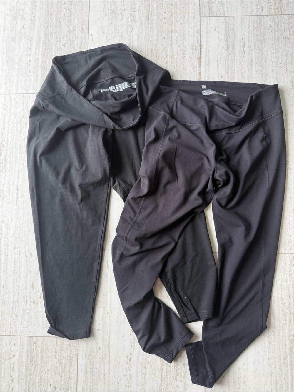 Women's Black High-Rise Active Leggings